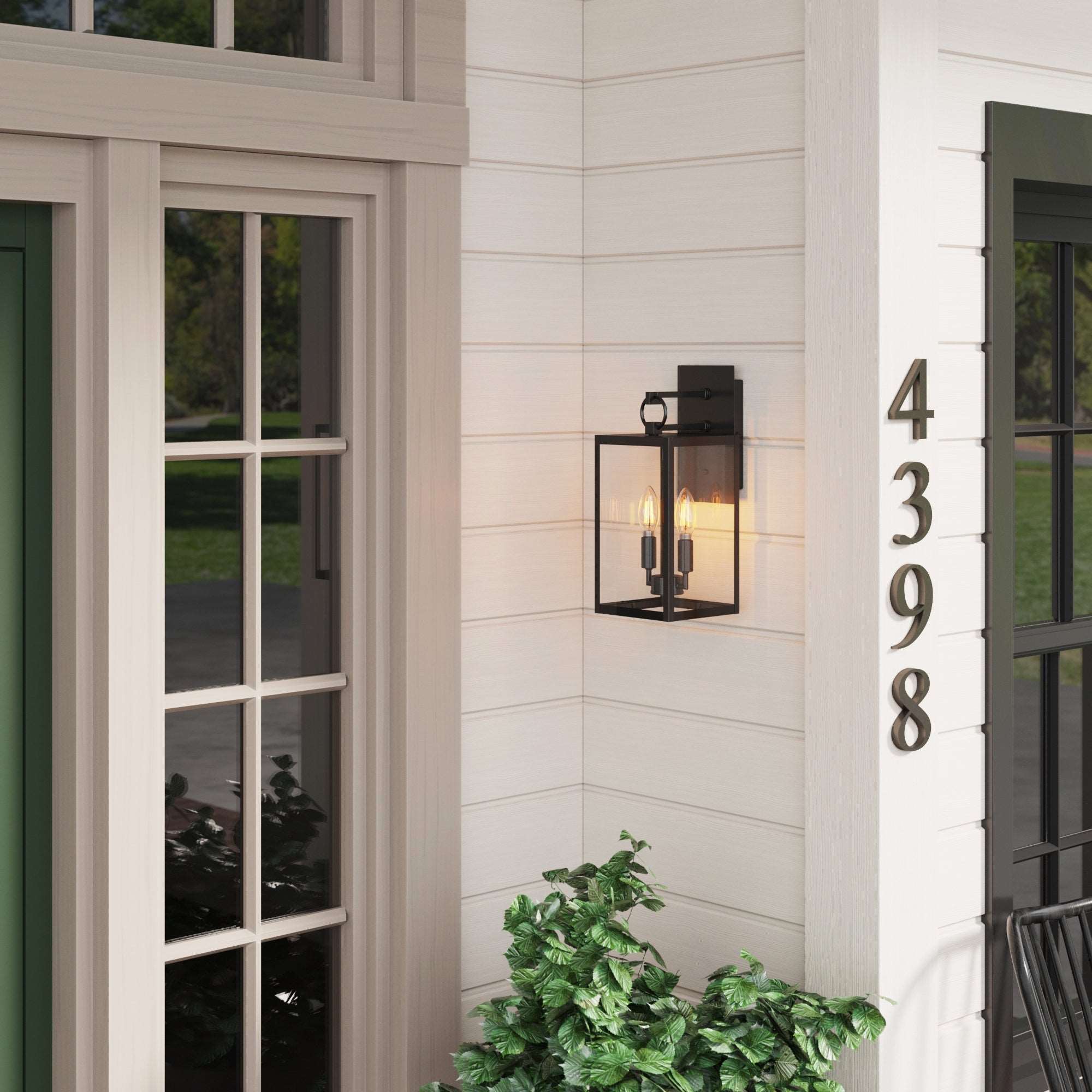 Metal Lantern Outdoor Wall Light | Ferris